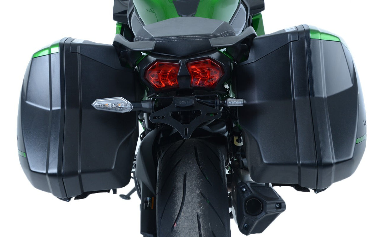 R&G Racing Tail Tidy License Plate Holder Black for Kawasaki Ninja H2 SX 18-20