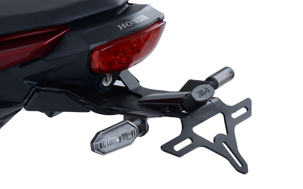 R&G Racing Tail Tidy License Plate Holder Black for Honda CB125R/CB300R 18-20