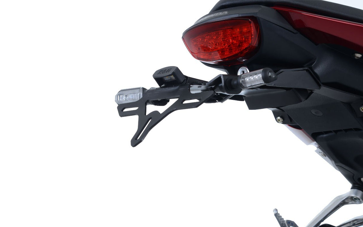 R&G Racing Tail Tidy License Plate Holder Black for Honda CB125R/CB300R 18-20