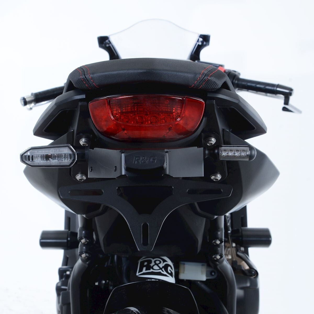 R&G Racing Tail Tidy License Plate Holder Black for Honda CB650R Neo Sports Cafe 19-20/CBR650R 19-20