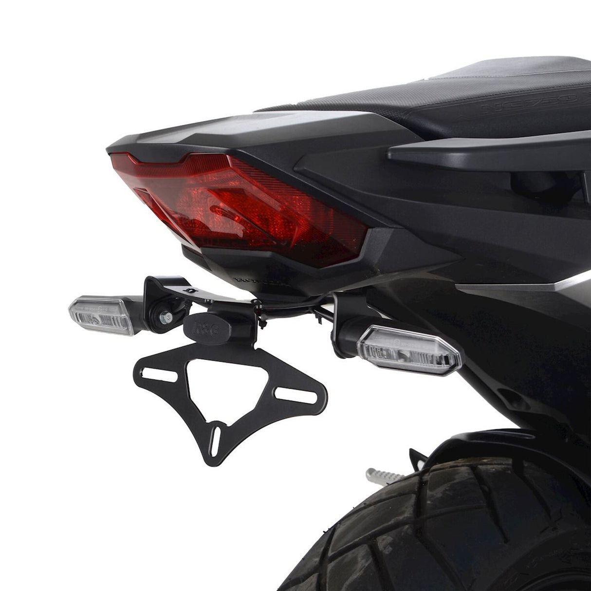 R&G Racing Tail Tidy License Plate Holder Black for Honda NC750X 21-Up