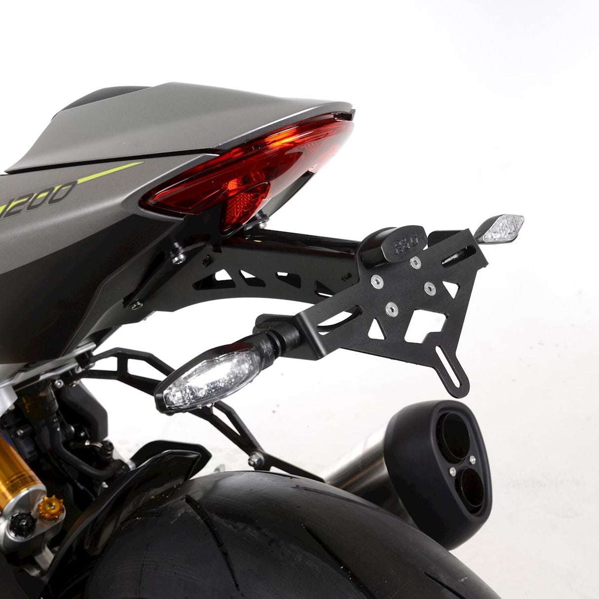 R&G Racing Tail Tidy License Plate Holder Black for Triumph Speed Triple 1200 RS 21-Up