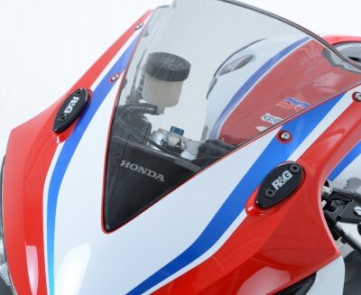 R&G Racing Mirror Blanking Plates Black for Honda CBR1000RR Fireblade 12-16/CBR1000RR SP 14-16