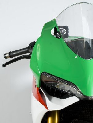 R&G Racing Mirror Blanking Plates Black for Ducati 1199 Panigale 12-15/899 Panigale 13-15/899 Panigale 16-20