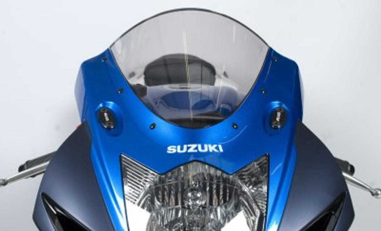 R&G Racing Mirror Blanking Plates Black for Honda/Kawasaki/Yamaha