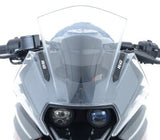 R&G Racing Mirror Blanking Plates Black for KTM RC 125 14-16/RC 200 14-16/RC 390 14-18