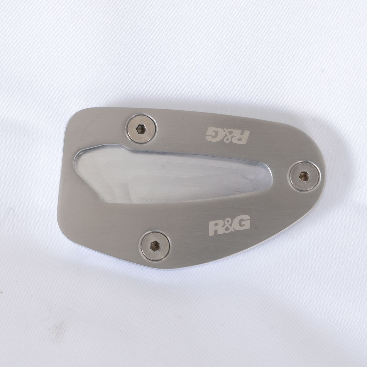 R&G Racing Kickstand Shoe Silver for Honda CBR1000RR Fireblade 08-19/CBR1000RR SP 14-19