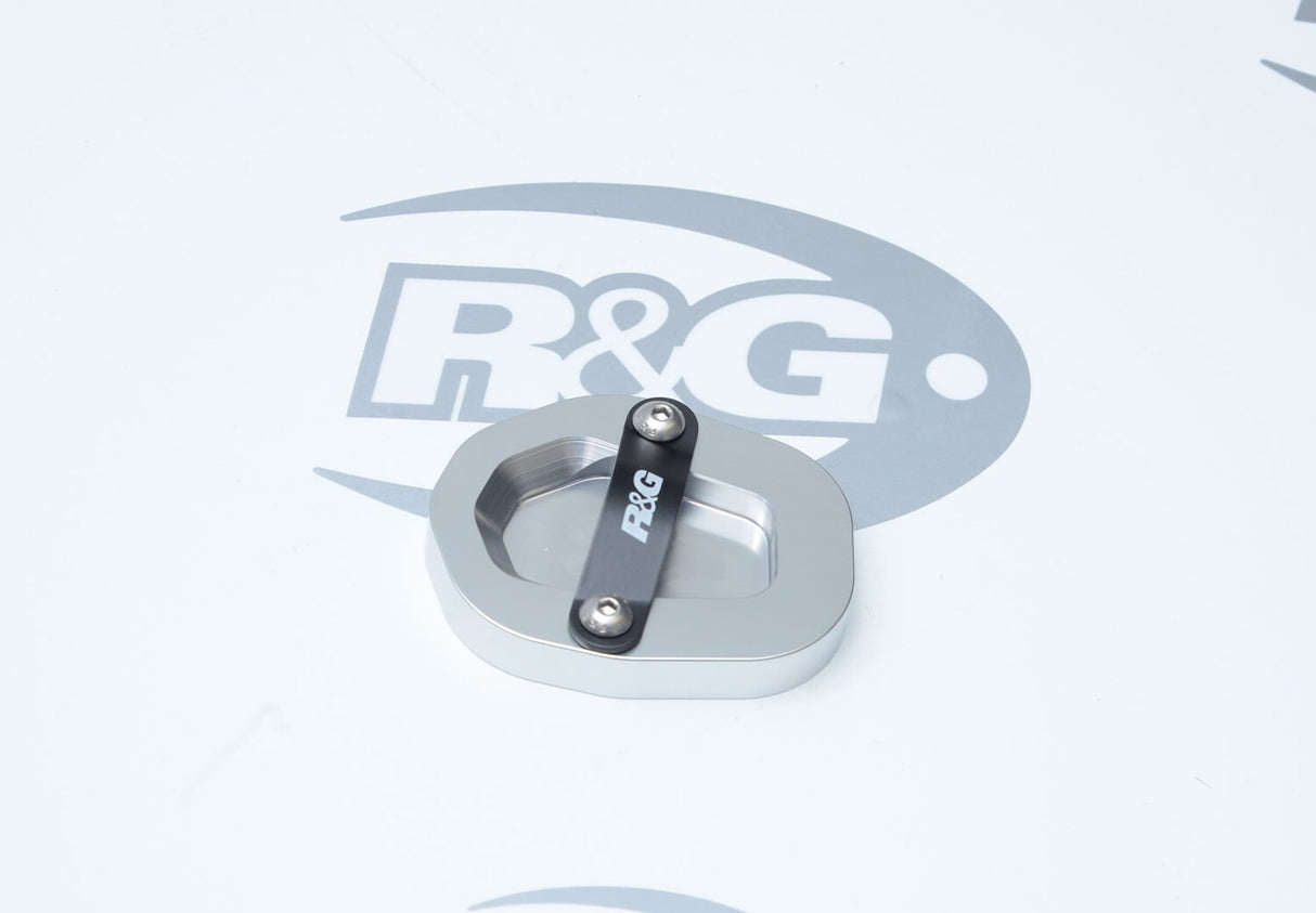 R&G Racing Kickstand Shoe Silver for BMW S1000XR 15-19