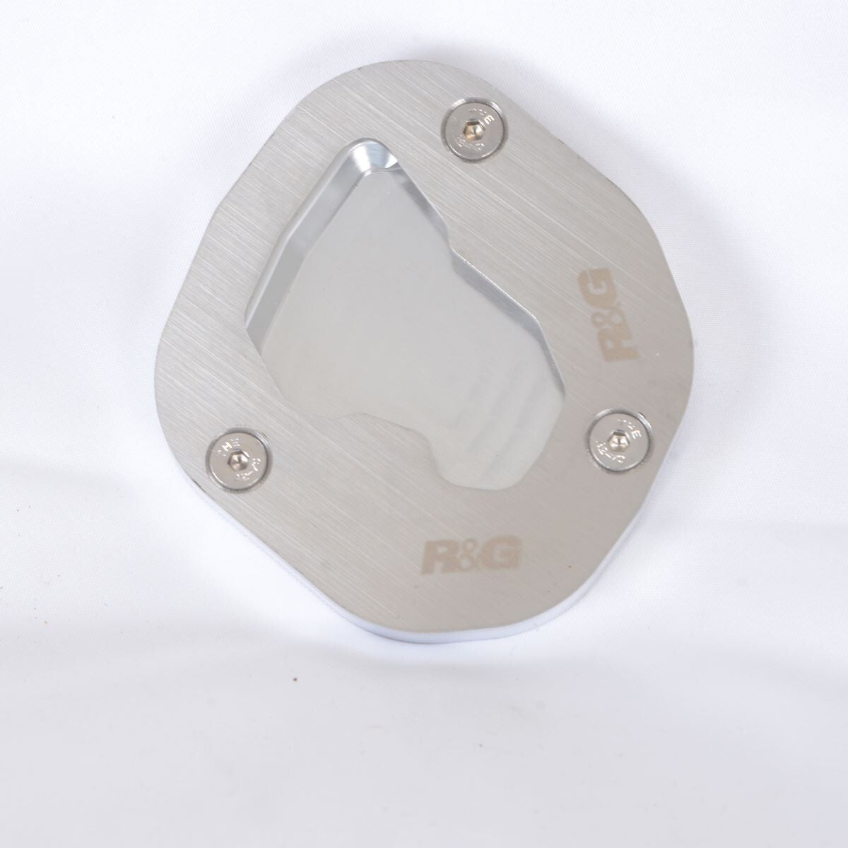 R&G Racing Kickstand Shoe Silver for Yamaha Tenere 700 19-20