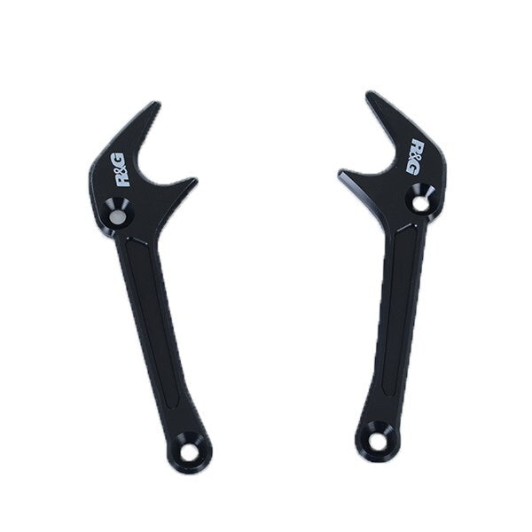 R&G Racing Paddock Stand Hooks Black for Yamaha YZF-R1/YZF-R1M 15-20/YZF-R6 17-20