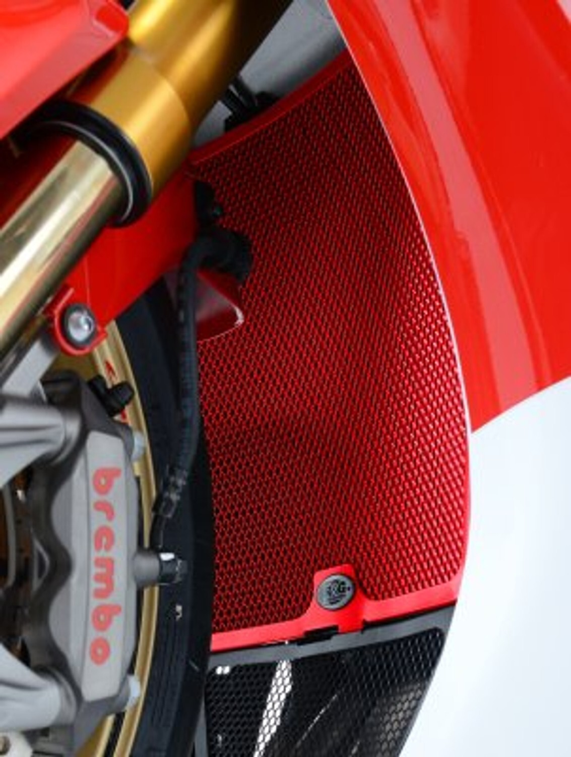 R&G Racing Radiator Guard Red for Honda CBR1000RR Fireblade 08-16/CBR1000RR SP 14-16