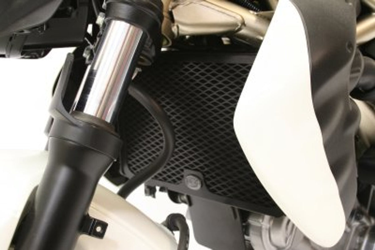 R&G Racing Radiator Guard Black for Suzuki Gladius 650 09-18