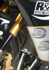 R&G Racing Radiator Guard Black for Kawasaki ZX-6R 07-12