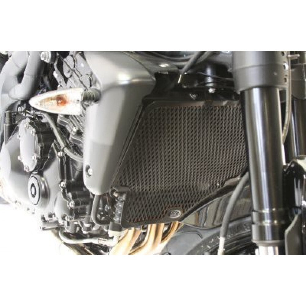 R&G Racing Radiator Guard Black for Triumph Speed Triple 06-09