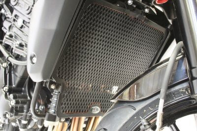 R&G Racing Radiator Guard Black for Triumph Speed Triple 2010