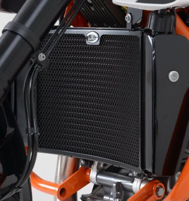 R&G Racing Radiator Guard Black for KTM 690 Duke IIII 12-14/690 Duke R 13-18