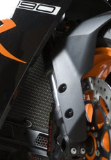 R&G Racing Radiator Guard Black for KTM RC8 08-14/RC8R 09-15