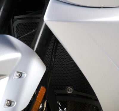 R&G Racing Radiator Guard Black for Triumph Trophy 1200 13-18