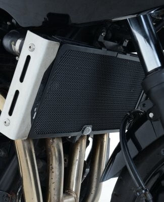 R&G Racing Radiator Guard Black for Honda CB500F 13-15/CB500X 13-/CB400X 19-