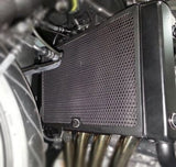 R&G Racing Radiator Guard Black for Honda CB650F 14-18/CB650R Neo Sports Cafe 19-20/CBR650F 14-18/CBR650R 19-20