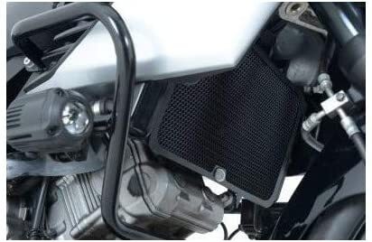 R&G Racing Radiator Guard Black for Suzuki DL1000 V-Strom 03-11 & 2013