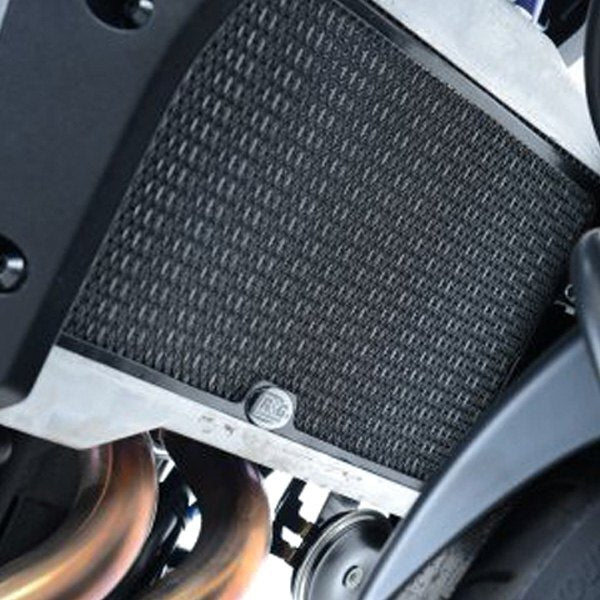 R&G Racing Radiator Guard Black for Yamaha MT-07 (FZ-07) 14-20/MT-07 MOTO CAGE 15-17/Tracer 700 MT-07 (FJ-07) 16-17/XSR700 16-18