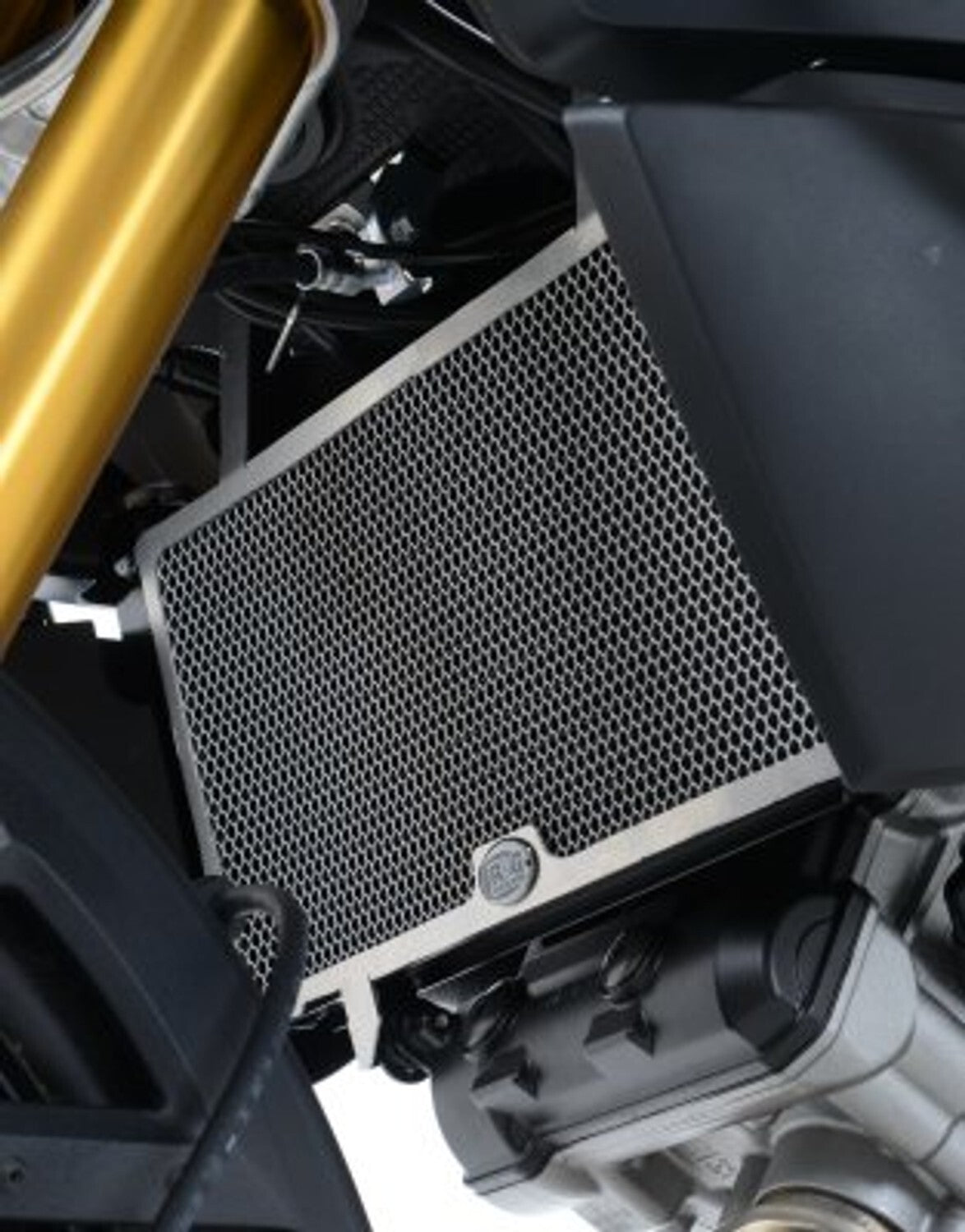 R&G Racing Radiator Guard Black for Suzuki DL 1000XT V-Strom 17-20/DL1000 V-Strom 14-20