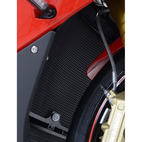 R&G Racing Radiator Guard Black for BMW S1000RR 15-18