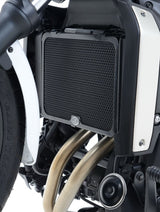 R&G Racing Radiator Guard Black for Kawasaki Vulcan Cafe 18-19/Vulcan S 15-20