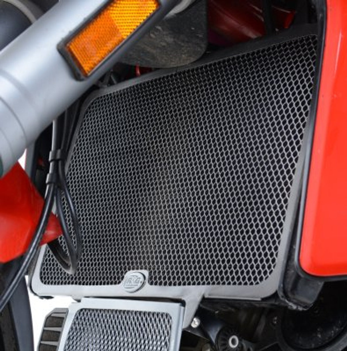 R&G Racing Radiator Guard Black for Ducati Multistrada 1200/S/Pikes Peak/Multistrada 1260/1260S/1260 D-Air/1260 Pikes Peak