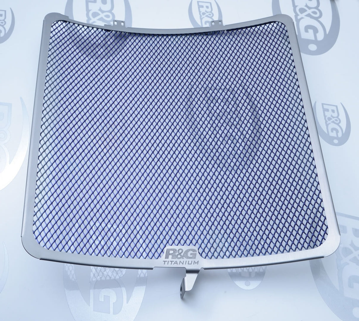 R&G Racing Radiator Guard Titanium for Kawasaki ZX-10R 08-20