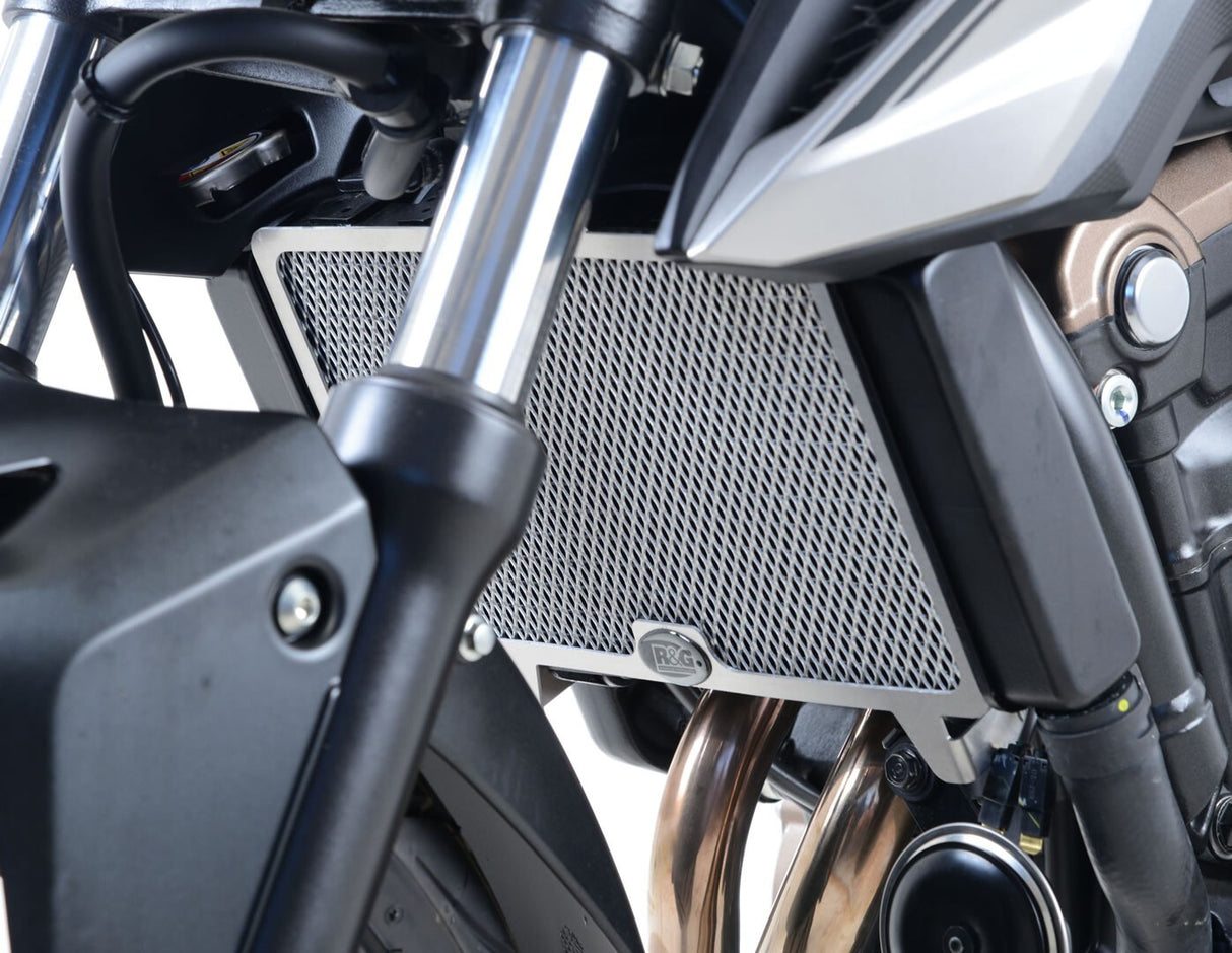 R&G Racing Radiator Guard Black for Honda CB500F 16-18