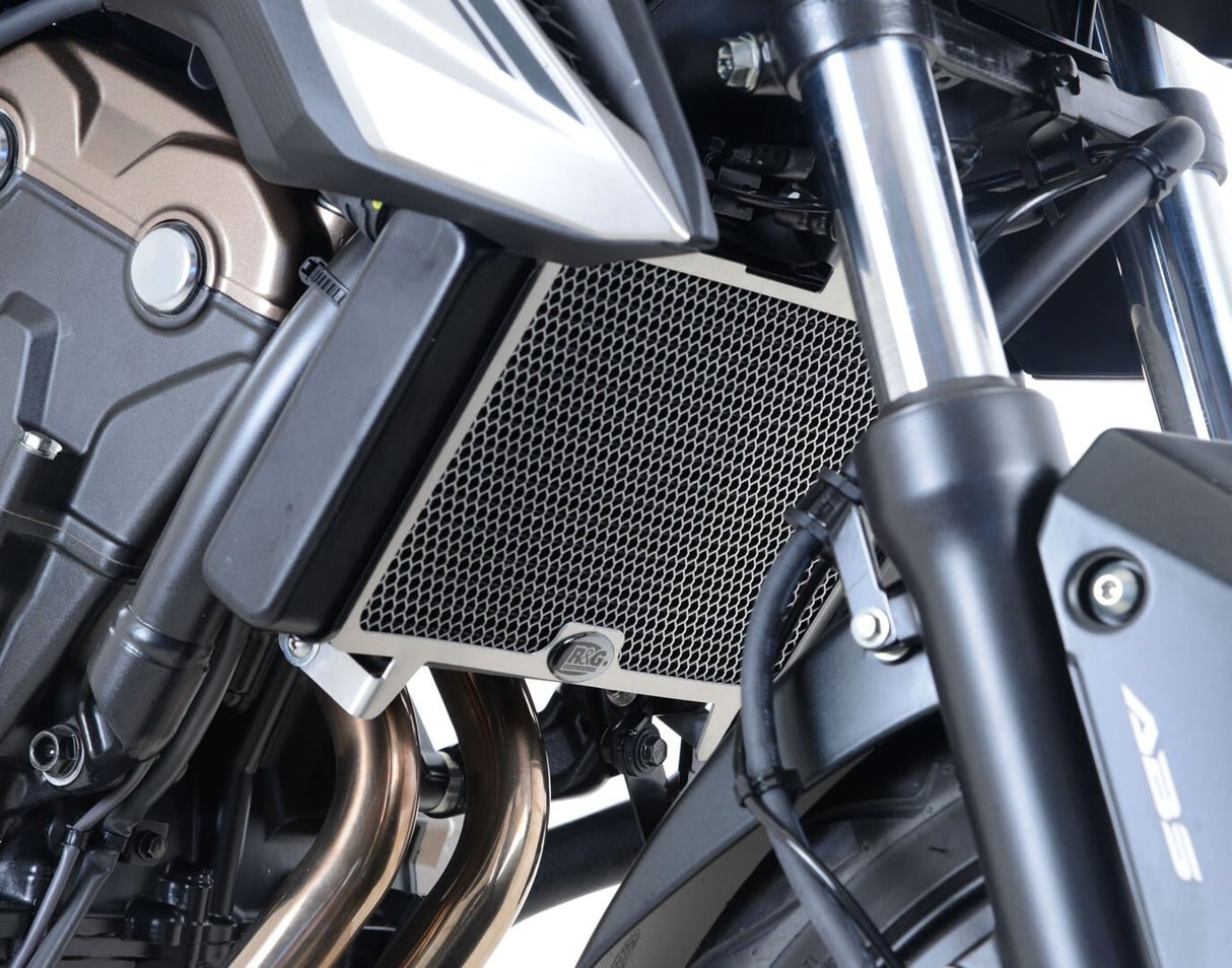 R&G Racing Radiator Guard Black for Honda CB500F 16-18