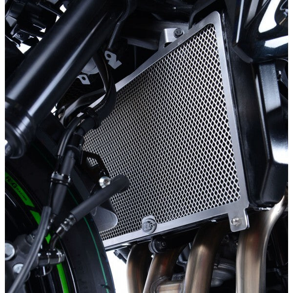 R&G Racing Radiator Guard Black for Kawasaki Z900 17-20