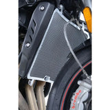 R&G Racing Radiator Guard Titanium for Triumph Street Triple R 765 17-18/Triumph Street Triple RS 765 17-20/Triumph Street Triple S 765 17-18 [INTERNAL]