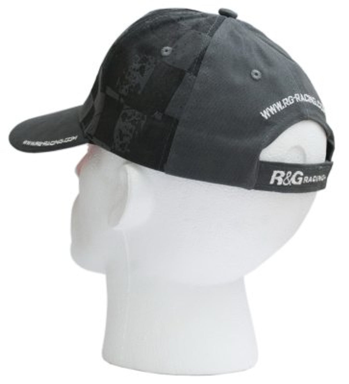 R&G Racing Long Baseball Cap Silver Logo