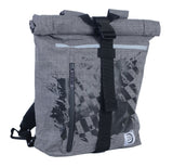 R&G Racing Waterproof Grey Roll-Top Rucksack