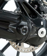 R&G Racing Swingarm Protectors Black for Triumph Tiger Explorer 1200 12-15/Trophy 1200 13-18