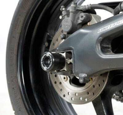 R&G Racing Swingarm Protectors Black for Honda CBR1000RR Fireblade 04-07