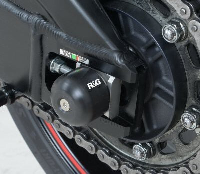 R&G Racing Swingarm Protectors Black for Honda CRF450R 13-14/CRF450X 13-14/Suzuki GSX-R1000 03-16/GSX-R600 06-18/GSX-R750 06-18