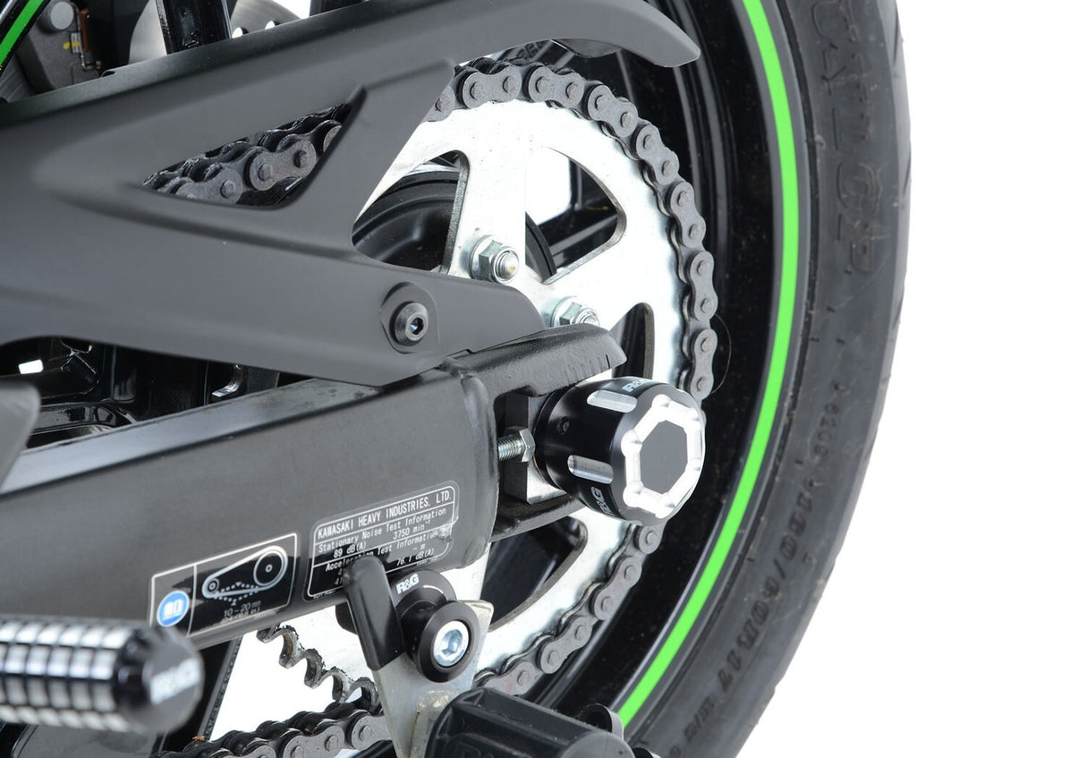 R&G Racing Swingarm Protectors Black for Kawasaki Vulcan Cafe 18-19/Vulcan S 15-20