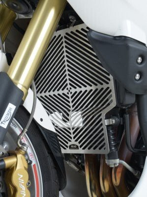 R&G Racing Radiator Guard Stainless Steel for Triumph Tiger 1050 07-14/Tiger 1050 Sport 13-18