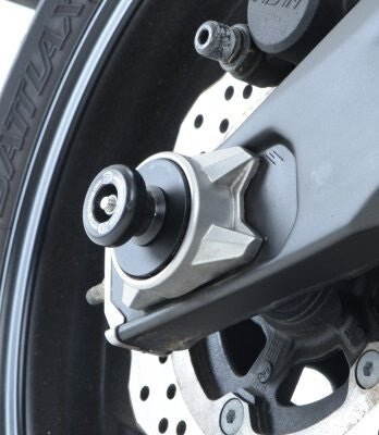 R&G Racing Spindle Sliders Black for Yamaha MT-07 (FZ-07) 14-20/MT-07 MOTO CAGE 15-17/XSR700 16-18