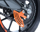 R&G Racing Toe Chain Guard Orange for KTM RC 125/200/390 14-/Husqvarna Vitpilen 701 18-/Svartpilen 701 19-