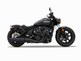Rinehart Racing RIN-500-0507 4.5" DBX45 Slip-On Muffler Black w/Black End Cap for Indian Scout 25-Up Models