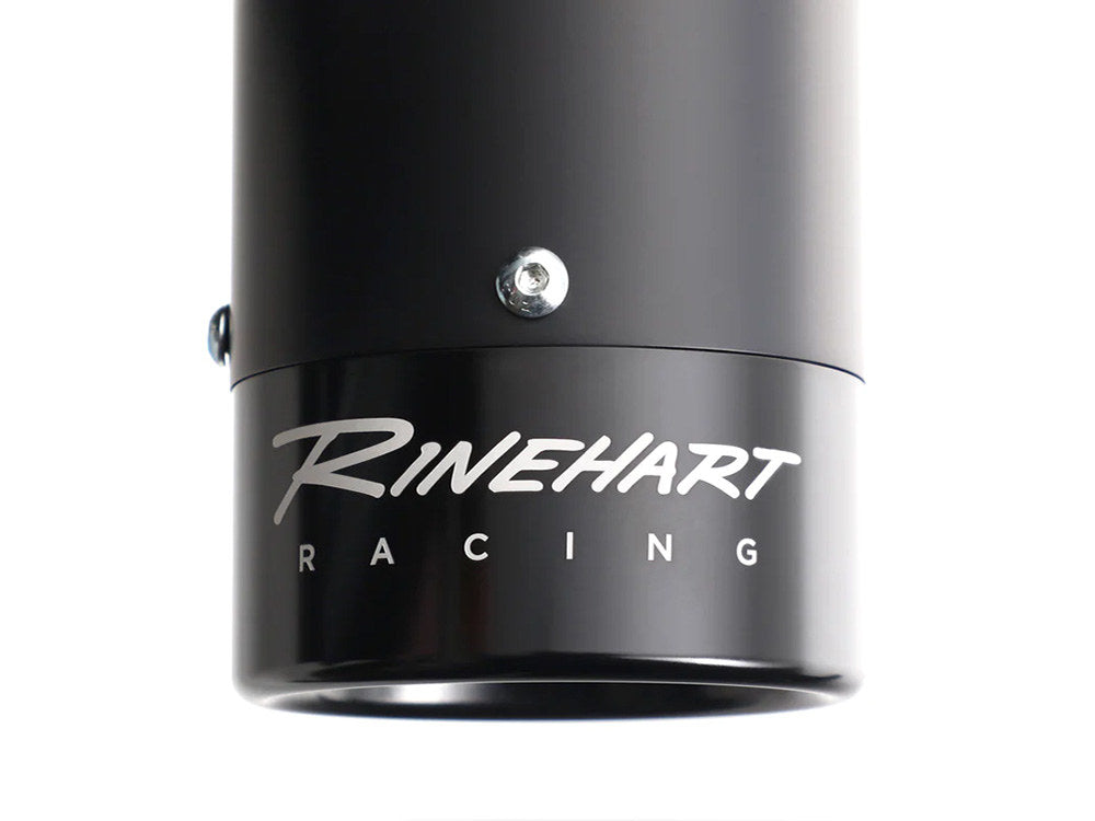 Rinehart Racing RIN-500-0566 4.5" DBX45 Slip-On Mufflers Black w/Black End Caps for Indian Big Twin 14-Up w/Hard Saddle Bags