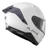 Rjays Dominator III Gloss White Helmet