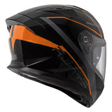 Rjays Apex IV Raker Black/Grey/Orange Helmet