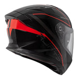 Rjays Apex IV Raker Black/Grey/Red Helmet