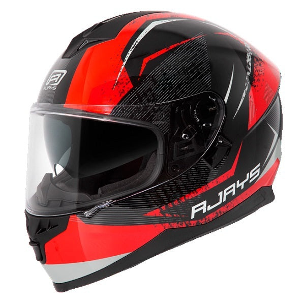 Rjays Dominator II Strike Matte Black/Red Helmet - EasyR